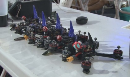 Fatihte düzenlenen 2024 Türkiye Drone Yarışı nefes kesti