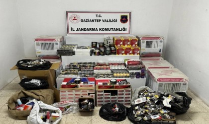 Gaziantepte 710 bin TLlik kaçak malzeme ele geçirildi