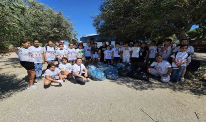 Geleceğin bilim insanlarından örnek davranış: Göksu Deltası temizlendi