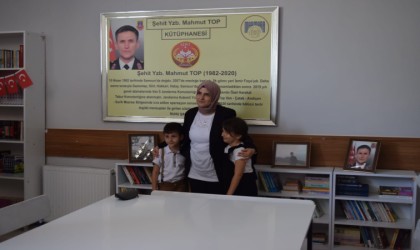 Hatayda şehidin adının yaşayacağı kütüphaneye Gölcükten destek