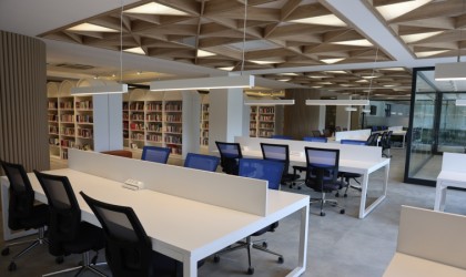 Kartepeye 17 bin kitabın bulunduğu modern kütüphane açılacak