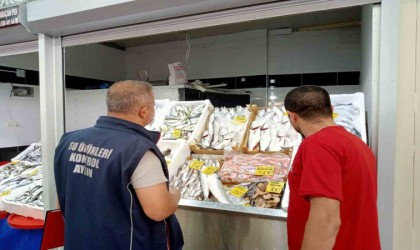 Kuyucakta su ürünleri satış noktalarına gıda güvenliği kontrolü yapıldı