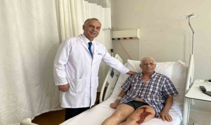 Lavabo açıcı bomba gibi patladı, vücudunun yüzde 40ı yanan 78 yaşındaki yaşlı adam dehşeti yaşadı