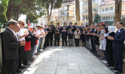 Manisanın ilçelerinde gaziler unutulmadı