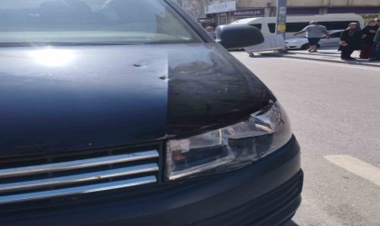 Önce husumetlisine, sonra aracına kurşun yağdırdı