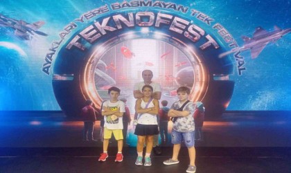 Ortaokul öğrencilerinden TEKNOFESTte birincilik