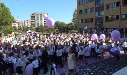 Şahinkaya Kolejinde ilk ders zili coşkusu