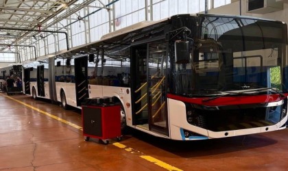 Samsunda 10 yeni körüklü otobüs