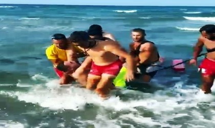 Samsunda 22 yaşındaki genç boğulmaktan son anda kurtarıldı