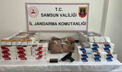 Samsunda 32 bin 740 adet makaron ele geçirildi