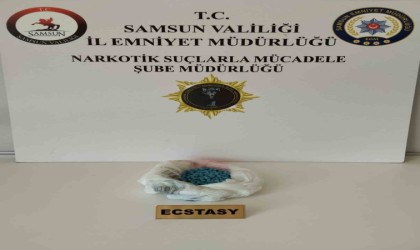 Samsunda 526 adet ecstasy hap ele geçirildi