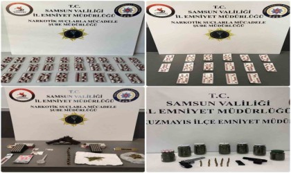 Samsunda uyuşturucu operasyonu: 6 gözaltı