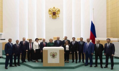 TBMM Başkanı Kurtulmuştan Rusya Federal Meclisi Federasyon Konseyine ziyaret