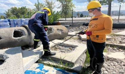 Ulaşımpark personeline kurtarma ve yangına müdahale eğitimi