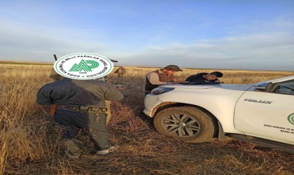 Yasa dışı avcılara ceza yazıldı