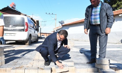 Altıeylülde parke taşsız sokak kalmayacak