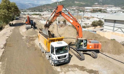 Anamur Alaköprü sulama inşaatının yüzde 92si tamamlandı