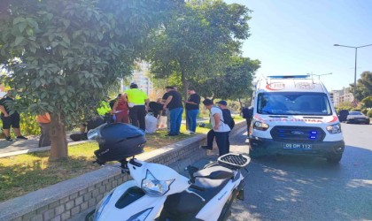 Aydında motosikletler çarpıştı: 3 yaralı