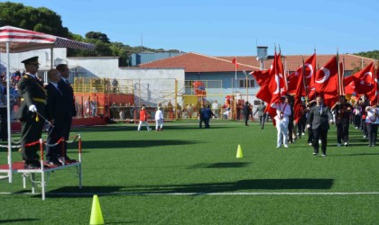 Ayvalıkta Cumhuriyetin 101. yıl coşkusu