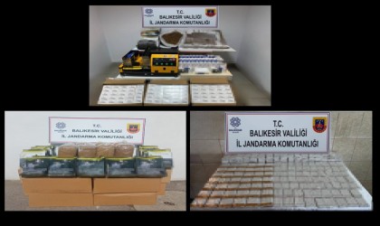 Balıkesir İl Jandarma Komutanlığından kaçakçılık ve organize suçlara büyük darbe
