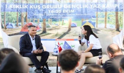 Başkan Kara yaz kampında gençlerle buluştu