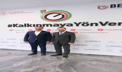 Başkan Karabacaktan BEBKAya ziyaret