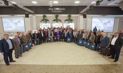 Başkan Sandıkçıdan muhtarlara bilgisayar