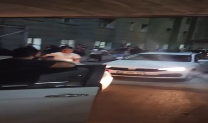 Bursada hasta yakınları birbirine girdi