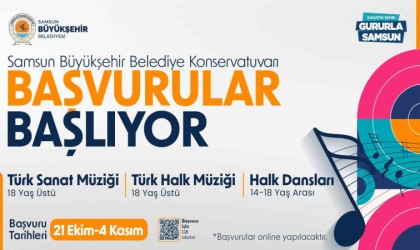 Büyükşehir Belediye Konservatuvarı başvuruları başladı