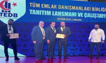 Erkan Büyükarslan, Eskişehir Tüm Emlak Danışmanları Birliği İl Başkanı olarak atandı