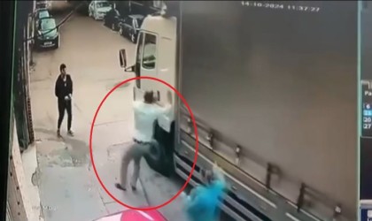 Faciadan dönülen o anlar kamerada