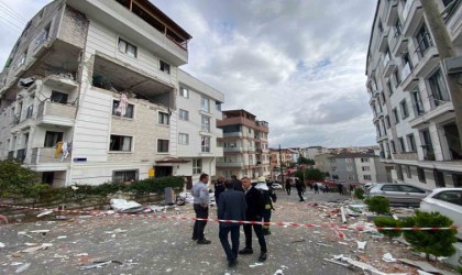 Gebzedeki patlamada 7 kişi yaralandı, 3 bina hasar gördü