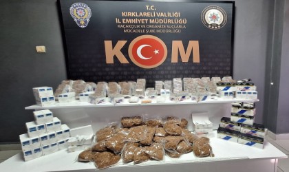 Kırklarelinde kaçakçılık operasyonu: 3 gözaltı