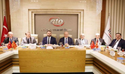 Kuzey Makedonya Ekonomi ve Çalışma Bakanı Durmishi ATOda