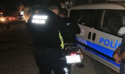 Manyasta kurallara uymayan motosikletlilere ceza yağdı