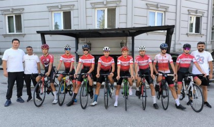 Milli Takımın yıldızları Ayçiçeği Bisiklet Vadisinde şampiyonaya hazırlandı