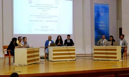 Ruh sağlığı iş yerinde de önemli MSKÜde anlatıldı