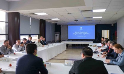 SUBÜ Kalite Komisyonu akreditasyon için toplandı