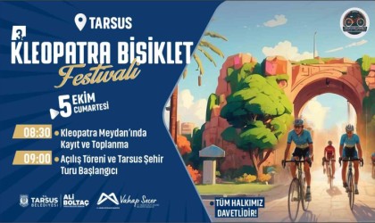 Tarsusta 3. Kleopatra Bisiklet Festivali başlıyor