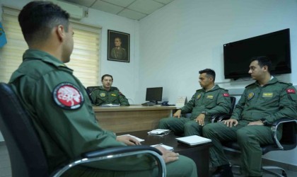 TSKnın kahraman pilotları orman yangınlarına karşı 7 gün 24 saat görevde