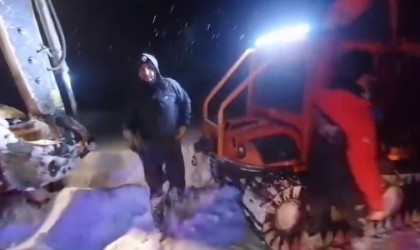 AFAD, Sakaryada yoğun kar sebebiyle yol ve yaylalarda mahsur kalan 182 kişiyi kurtardı