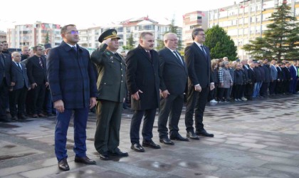 Atatürk Edremitte özlemle anıldı