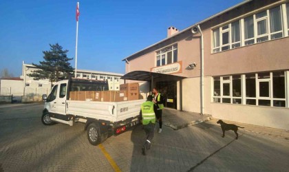 Başkan Hamamcıdan okullara anlamlı destek