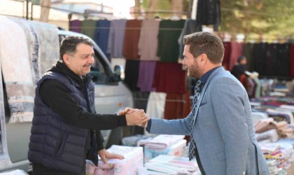 Başkan Tatık esnaf ve vatandaşların sorunlarına yerinde çare aradı