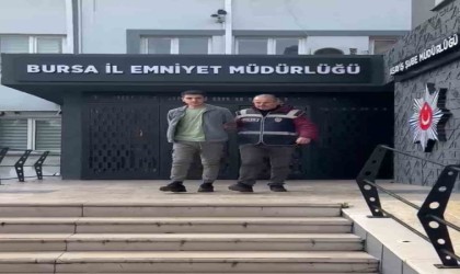Bursada 16 yıl hapis cezasıyla aranan şüpheli yakalandı