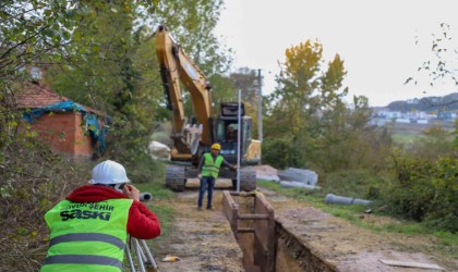 Camilinin atıksu altyapısını güçlendirecek projede çalışmalar devam ediyor