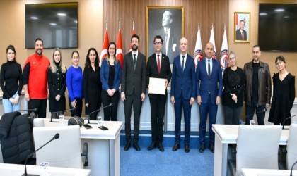 ÇOMÜ Beslenme Dostu ve Fiziksel Aktiviteyi Destekleyen İşyeri Sertifikası almaya hak kazandı