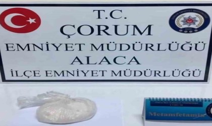 Çorumda uyuşturucu operasyonu: 4 gözaltı