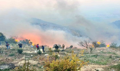 Evlere sıçrayan yangına müdahale için çevre illerden destek istendi