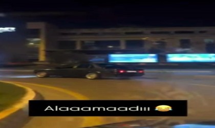 Hava olsun diye attığı drift, 45 bin liralık yaptı